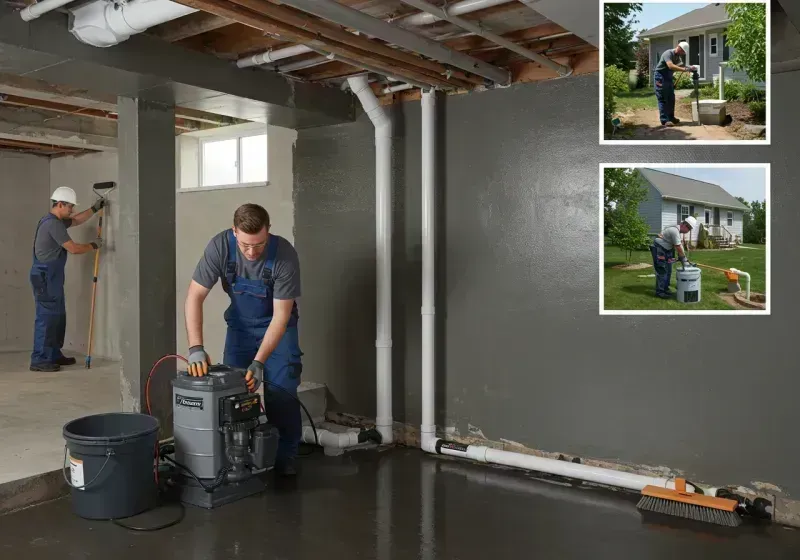 Basement Waterproofing and Flood Prevention process in Claypool, AZ